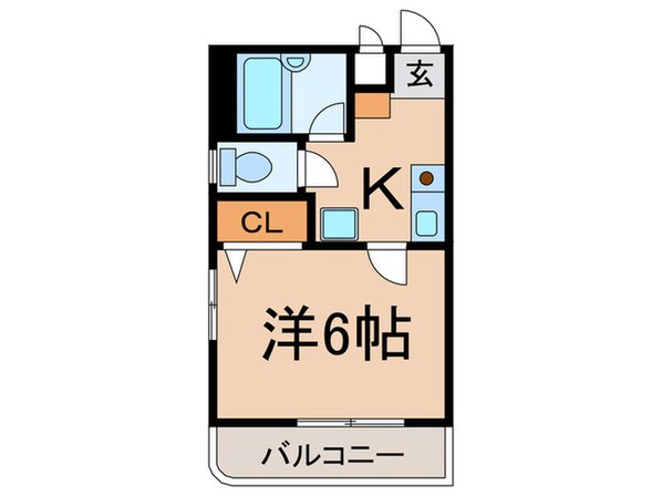 カーサ滝の茶屋の物件間取画像